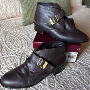 Etienne Aigner – Truffle (brown) Ankle boots – 8.5W
